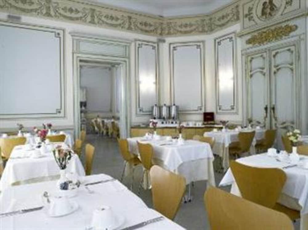 Hotel Grand'Italia Padova Étterem fotó